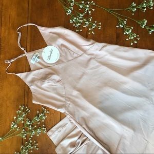 Princess Polly Satin Dress NWT